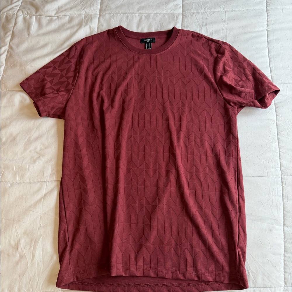 Men's Textured Short Sleeve Tee